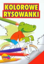 Okładka książki Lubię rysować. Kolorowe rysowanki