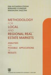 Okładka książki Methodology for local and regional real estate markets
