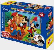 Opakowanie Mickey Mouse Puzzle dwustronne maxi
