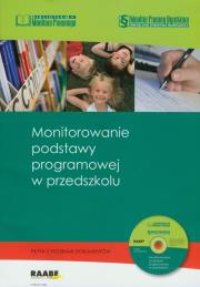 Opakowanie Monitorowanie podstawy programowej w przedszkolu z płytą CD