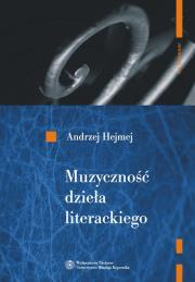 Okładka książki Muzyczność dzieła literackiego