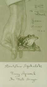 Okładka książki Niemy śpiewak