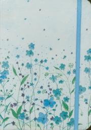 Opakowanie Notatnik Mini Niebieskie Kwiaty