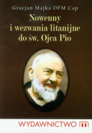 Okładka książki Nowenny i wezwania litanijne do św. Ojca Pio