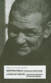 Odprysk poezji. Autor: Dawidek Gryglicka Małgorzata. Dadada.pl Okładka książki Odprysk poezji