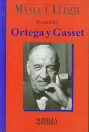 Ortega y Gasset. Autor: Bugaj Ryszard. Dadada.pl Okładka książki Ortega y Gasset