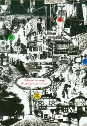 Ostatni tramwaj dla śpiących za miastem. Autor: Orszulewski Dariusz. Dadada.pl Okładka książki Ostatni tramwaj dla śpiących za miastem
