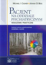 Okładka książki Pacjent na oddziale psychiatrycznym