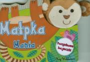 Okładka książki Pacynkowe bajeczki. Małpka Mania.