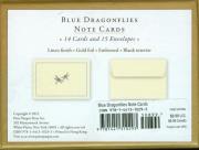 Opakowanie Papeteria mini niebieskie ważki