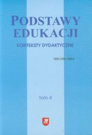 Podstawy edukacji tom 4 Konteksty dydaktyczne. Wydawca: Impuls. Dadada.pl Opakowanie Podstawy edukacji tom 4 Konteksty dydaktyczne