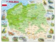 Opakowanie Polska mapa ze zwierzętami