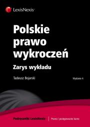 Okładka książki Polskie prawo wykroczeń Zarys wykładu