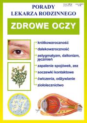 Porady lek. rodzinnego. Zdrowe oczy. Autor: Opracowanie zbiorowe. Dadada.pl Okładka książki Porady lek. rodzinnego. Zdrowe oczy