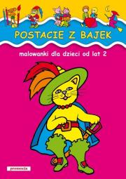 Opakowanie Postacie z bajek Malowanki dla dzieci od lat 2