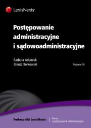 Okładka książki Postępowanie administracyjne i sądowoadministracyjne