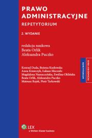 Okładka książki Prawo administracyjne Repetytorium