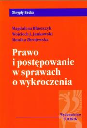 Opakowanie Prawo i postępowanie w sprawach o wykroczenia