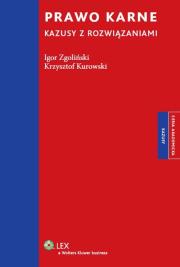 Okładka książki Prawo karne Kazusy z rozwiązaniami
