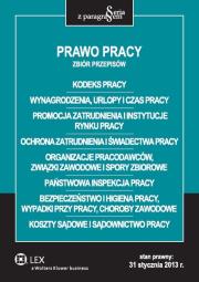 Okładka książki Prawo pracy Zbiór przepisów