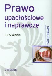 Okładka książki Prawo upadłościowe i naprawcze