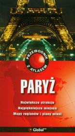 Przewodnik z atlasem Paryż. Autor: Morris Elisabeth. Dadada.pl Okładka książki Przewodnik z atlasem Paryż
