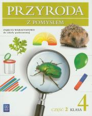Przyroda SP Przyroda z pomysłem 4/2 z. warsztatowe. Autor: Depczyk Urszula, Bożena Sienkiewicz, 155401 Halina Binkiewicz. Dadada.pl Okładka książki Przyroda SP Przyroda z pomysłem 4/2 z. warsztatowe