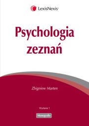 Okładka książki Psychologia zeznań