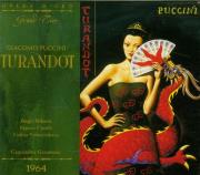 Puccini: Turandot. Autor: Birgit Nilsson, Franco Corelli, Galina Vishnevskaya, Nicola Zaccaria, Renato Capecchi, La Scala Orchestra & Chorus. Dadada.pl Okładka książki Puccini: Turandot