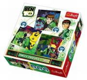 Opakowanie Puzzle 3w1 Ben 10 TREFL