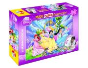 Opakowanie Puzzle dwustronne max Disney Princess + mazaki