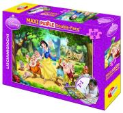 Opakowanie Puzzle dwustronne Maxi 108 Królewna Śnieżka