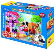 Opakowanie Puzzle dwustronne Maxi 150 Disney Mickey Mouse & friends