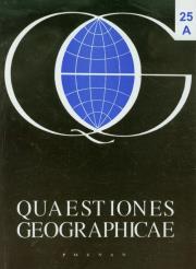 Okładka książki Quaestiones geographicae 25A