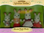 Rodzinka Królików Czekoladowych. Autor: Sylvanian Families. Dadada.pl Okładka książki Rodzinka Królików Czekoladowych