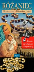 Różaniec. Rozważania. Historia. Łaski. Autor: Staniek Edward. Dadada.pl Okładka książki Różaniec. Rozważania. Historia. Łaski