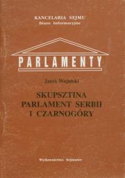 Okładka książki Skupsztina Parlament Serbii i Czarnogóry