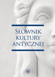 Okładka książki Słownik kultury antycznej