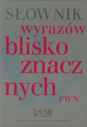 Słownik wyrazów bliskoznacznych BR. Autor: Wiśniakowska Lidia. Dadada.pl Okładka książki Słownik wyrazów bliskoznacznych BR