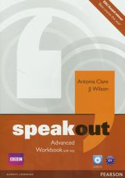 Speakout Advanced Workbook with key + CD. Autor: Clare Antonia, Wilson JJ. Dadada.pl Okładka książki Speakout Advanced Workbook with key + CD