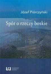 Okładka książki Spór o rzeczy boskie