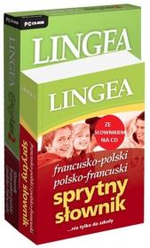 Sprytny słownik franc-pol, pol-franc + CD Lingea. Autor: Opracowanie zbiorowe. Dadada.pl Okładka książki Sprytny słownik franc-pol, pol-franc + CD Lingea