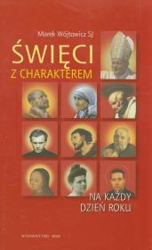 Okładka książki Święci z charakterem na każdy dzień roku