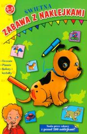Okładka książki Świetna zabawa z naklejkami 3 -5 lat