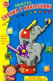 Okładka książki Świetna zabawa z naklejkami  5-7 lat