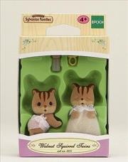 Sylvanian Families Bliźniaki wiewiórki orzechowe. Wydawca: Epoch. Dadada.pl Opakowanie Sylvanian Families Bliźniaki wiewiórki orzechowe