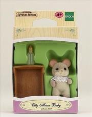 Sylvanian Families Maluch myszka beżowa. Wydawca: Epoch. Dadada.pl Opakowanie Sylvanian Families Maluch myszka beżowa