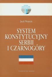 Okładka książki System konstytucji Serbii i Czarnogóry