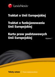 Opakowanie Traktat o Unii Europejskiej Traktat o funkcjonowaniu Unii Europejskiej Karta praw podstawowych Unii