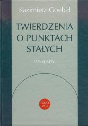 Okładka książki Twierdzenia o punktach stałych